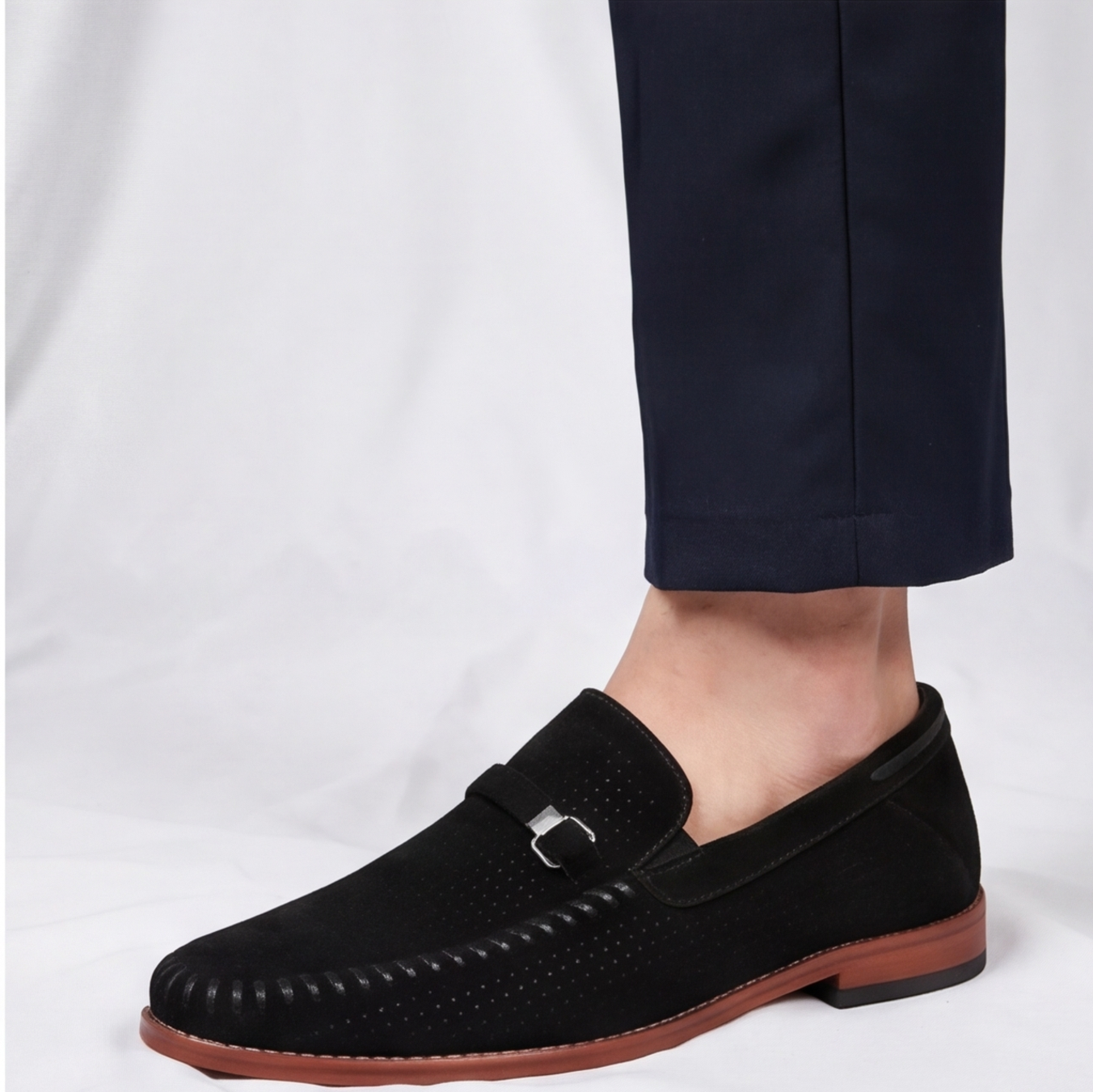 Aldo Suede Horsebit Loafer
