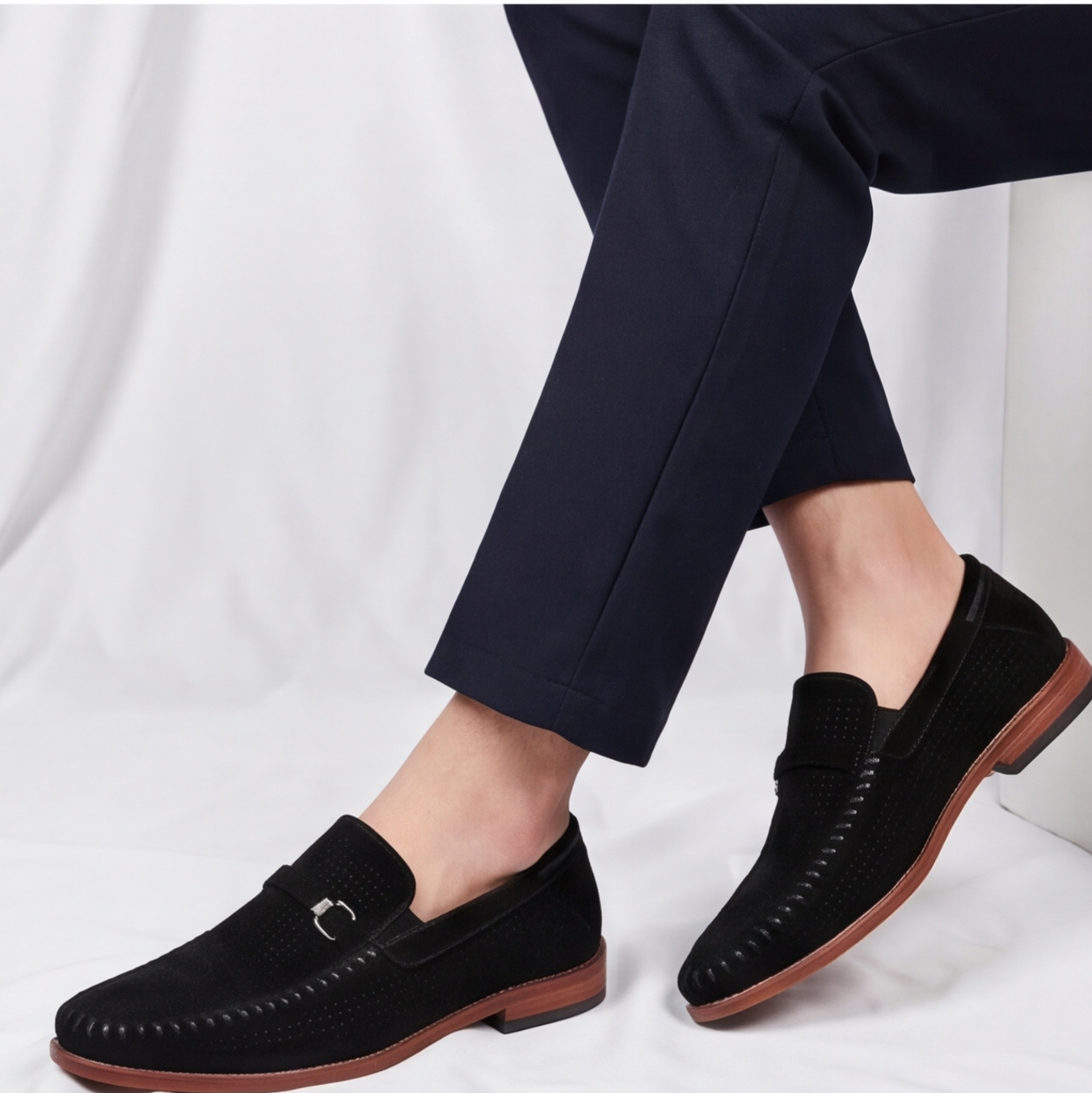 Aldo Suede Horsebit Loafer