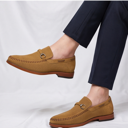 Aldo Suede Horsebit Loafer