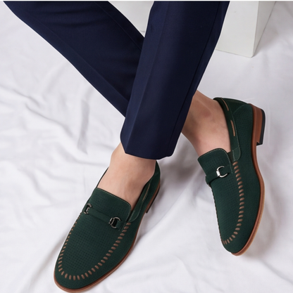 Aldo Suede Horsebit Loafer
