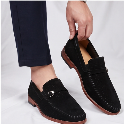 Aldo Suede Horsebit Loafer