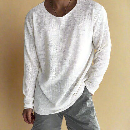 Elwin Lightweight Knit Pullover