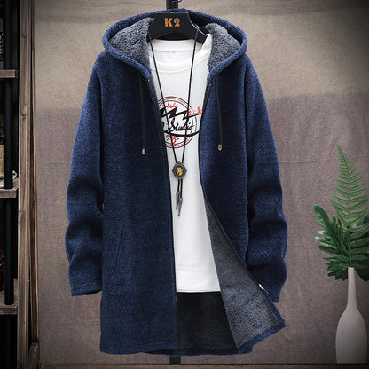 Henry Knit Cotton Hoodie