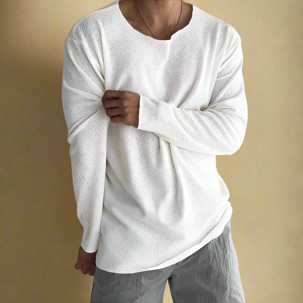 Elwin Lightweight Knit Pullover